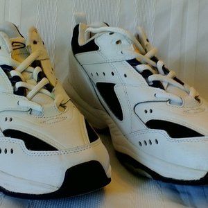C9 Champion size 10 white and blue athletic shoes